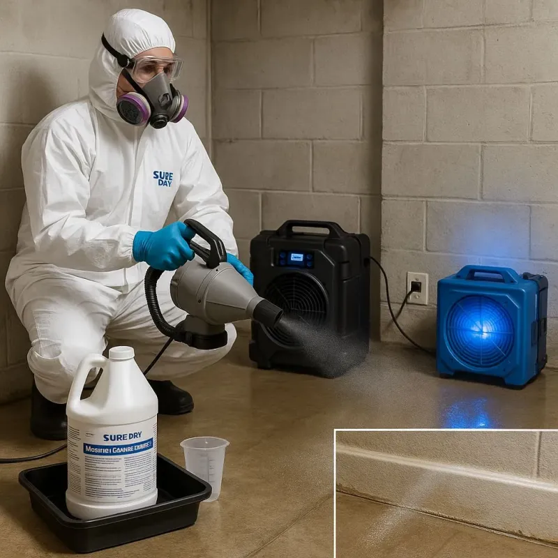 Sanitization and Odor Removal process in Alexander County, NC